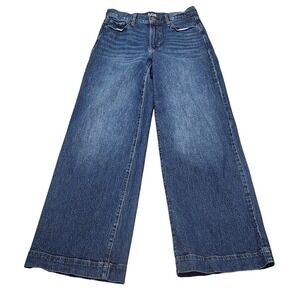 a.n.a. New Approach Size 6T High Rise Wide Leg Jeans Dark Wash Denim Trendy